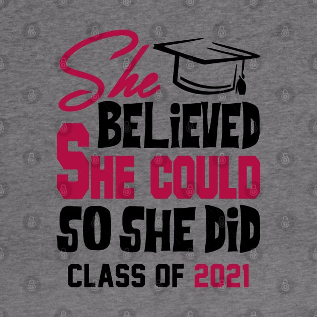 She Believed She Could Class of 2021 by KsuAnn